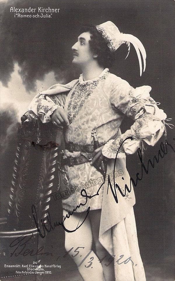 KIRCHNER, Alexander (Various Autographs) - Image 4