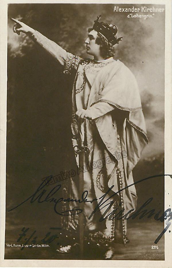 KIRCHNER, Alexander (Various Autographs) - Image 6