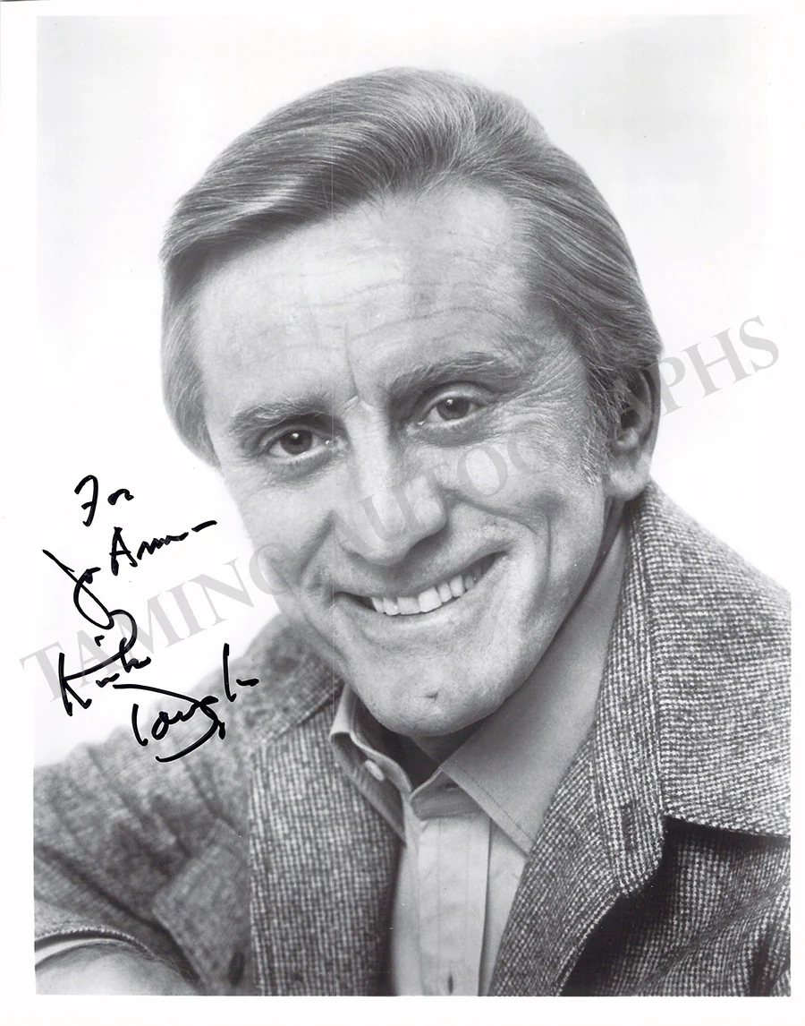 Douglas, Kirk - Various Autographs - Image 3