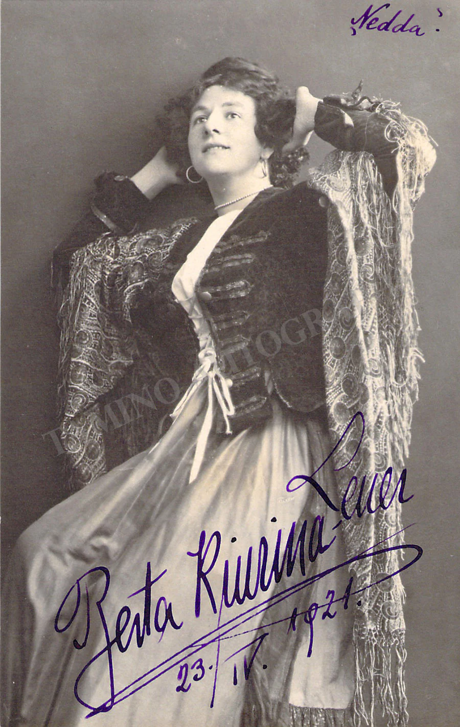 KIURINA-LEUER, Berta (Various Autographs) - Image 11
