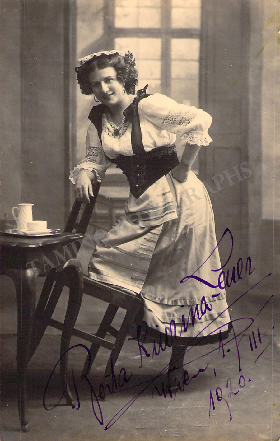 KIURINA-LEUER, Berta (Various Autographs) - Image 17