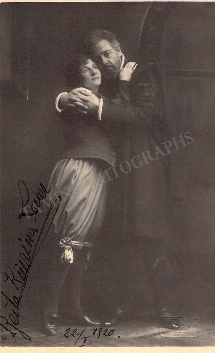 KIURINA-LEUER, Berta (Various Autographs) - Image 8