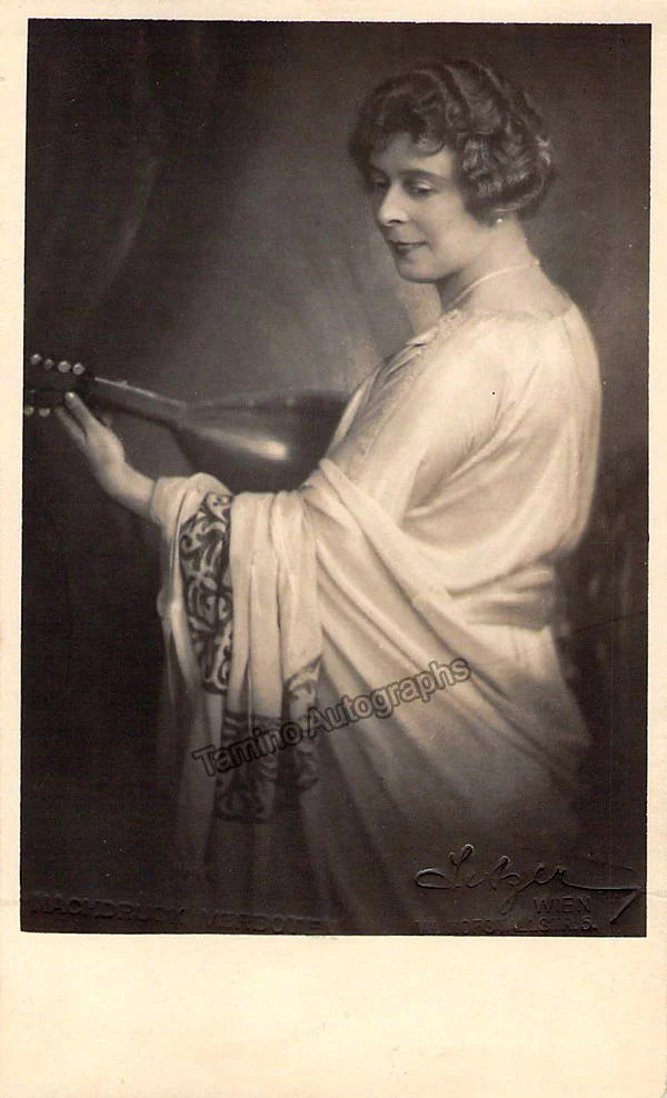 Korngold, Erich Wolfgang - "Die Tote Stadt" Playbill of performance conducted by him + additional photographs of Karl Aagaard Ăstvig and Marie Guntheil-Schoder - Image 4