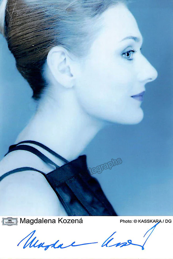 KOZENA, Magdalena (Various Autographs) - Image 6