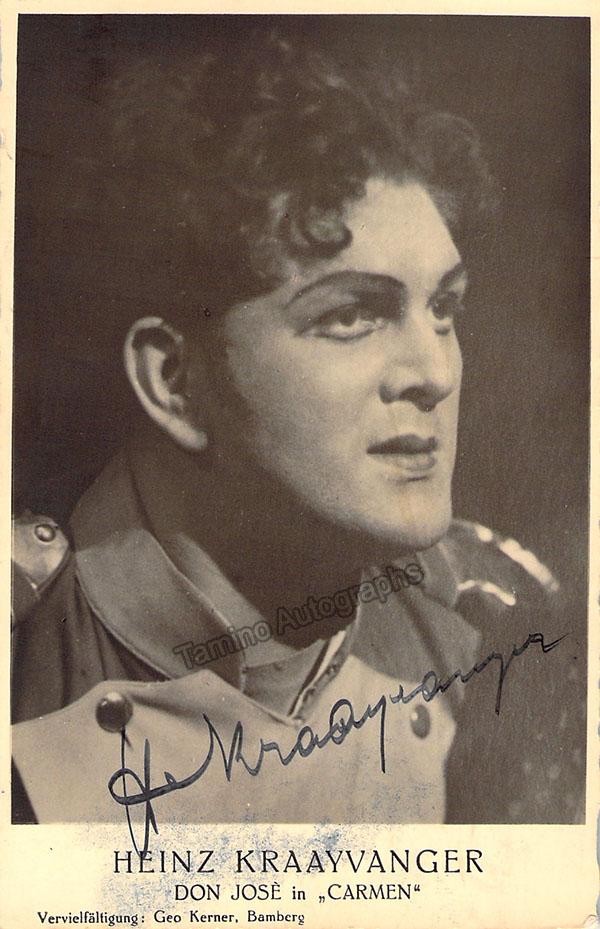 KRAAYVANGER, Heinz