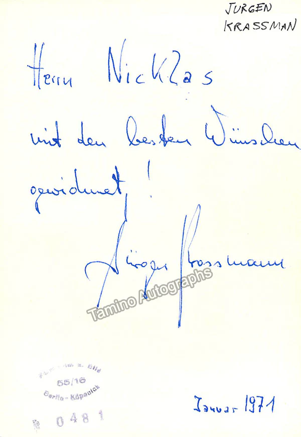 KRASSMANN, Jurgen - Image 2