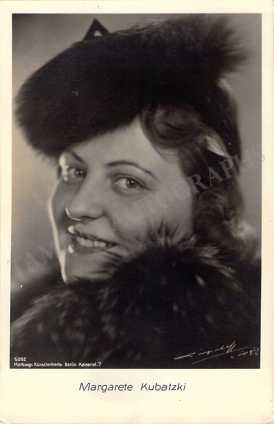 KUBATZKI, Margarete