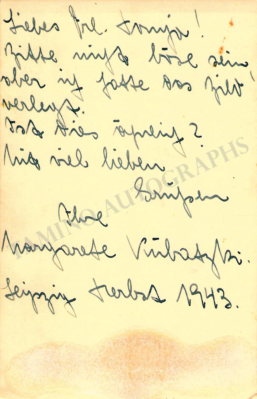 KUBATZKI, Margarete - Image 2