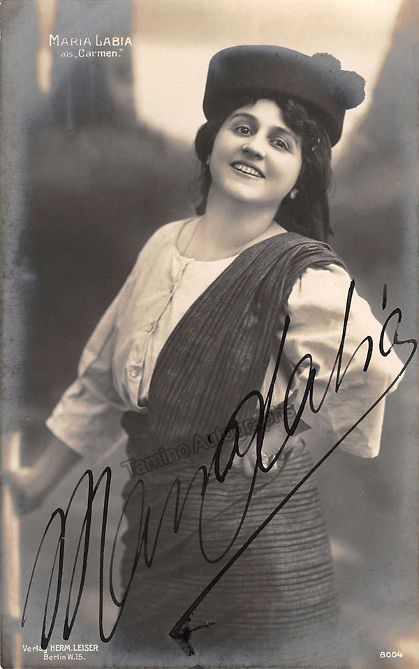 LABIA, Maria (Various Autographs) - Image 6