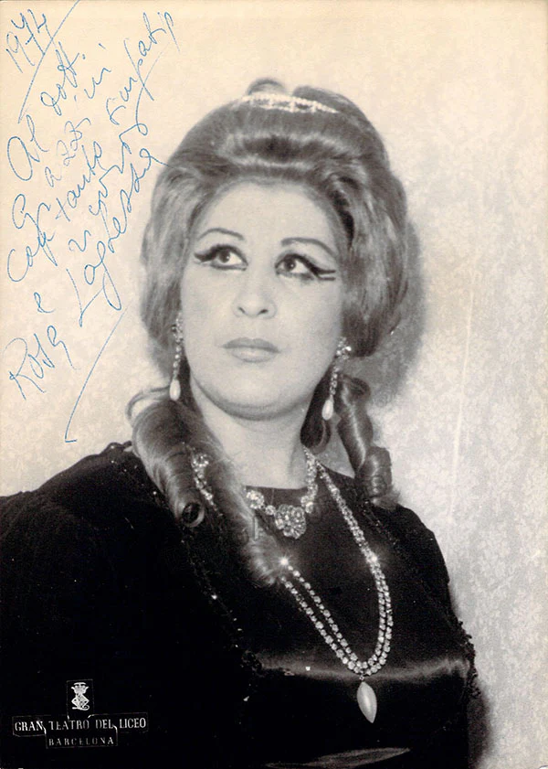 LAGHEZZA, Rosa (Various Autographs) - Image 2
