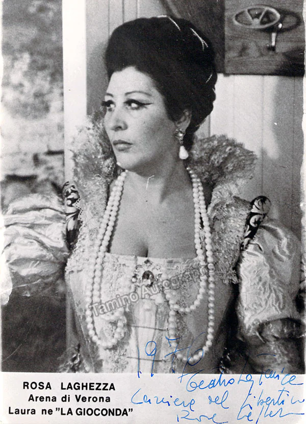 LAGHEZZA, Rosa (Various Autographs) - Image 3