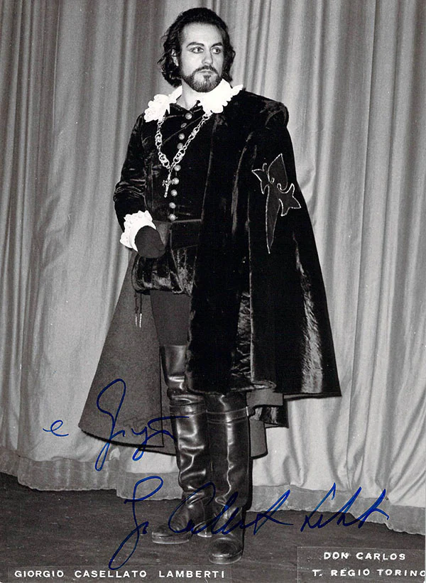 LAMBERTI, Giorgio (Various Autographs) - Image 18