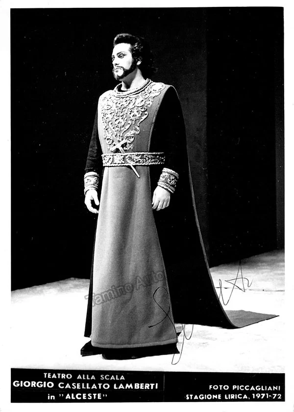 LAMBERTI, Giorgio (Various Autographs) - Image 20