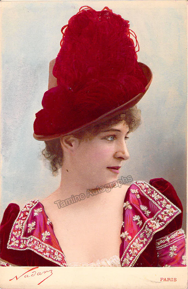 Langtry, Lillie - set of 1 signed card and photo memorabilia