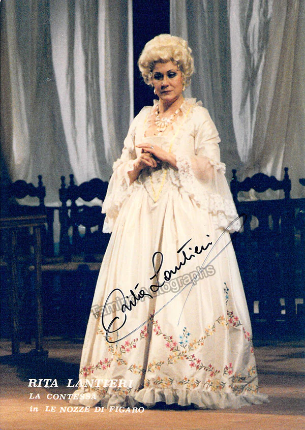 LANTIERI, Rita (Various Autographs) - Image 3