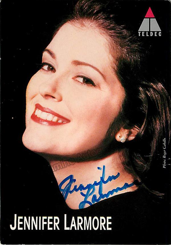 LARMORE, Jennifer (Various Autographs) - Image 3