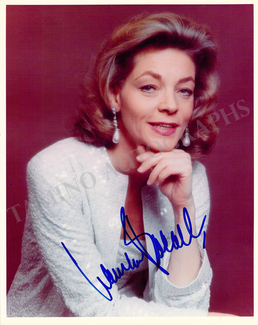 Bacall, Lauren - Various Autographs - Image 6