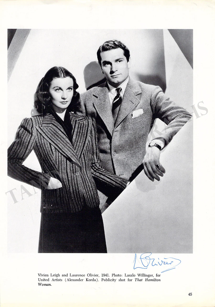 Olivier, Laurence - Various Autographs - Image 11