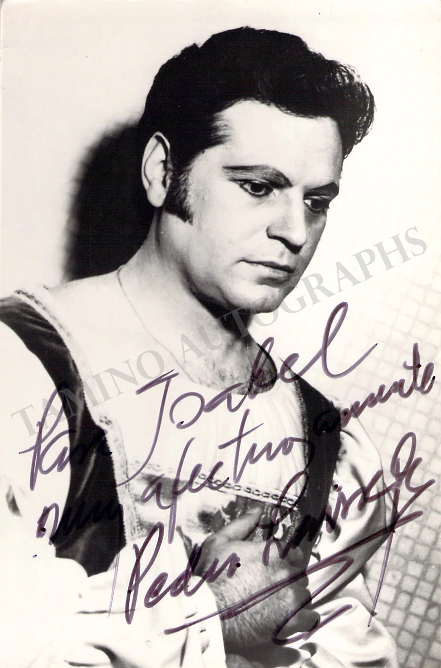 LAVIRGEN, Pedro (Various Autographs) - Image 2