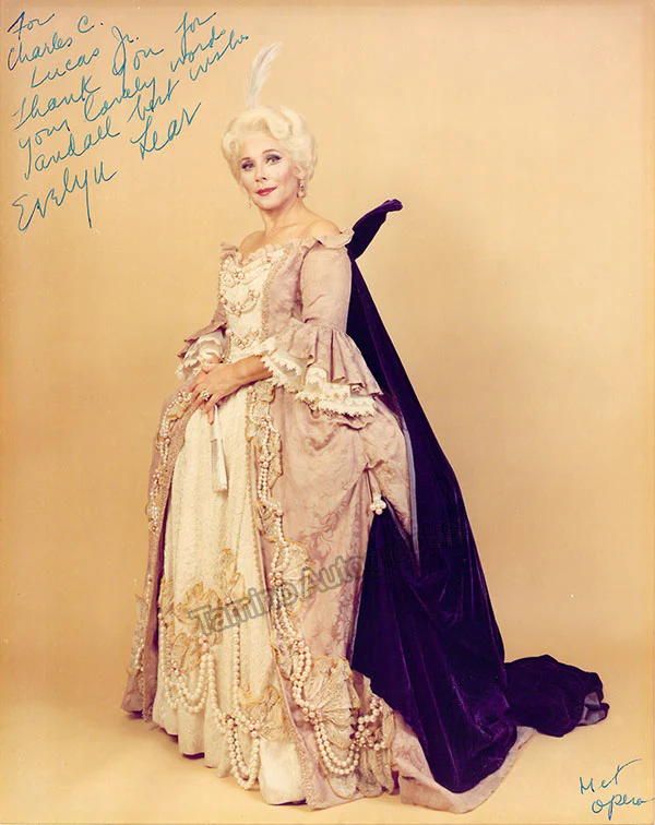 LEAR, Evelyn (Various Autographs) - Image 19