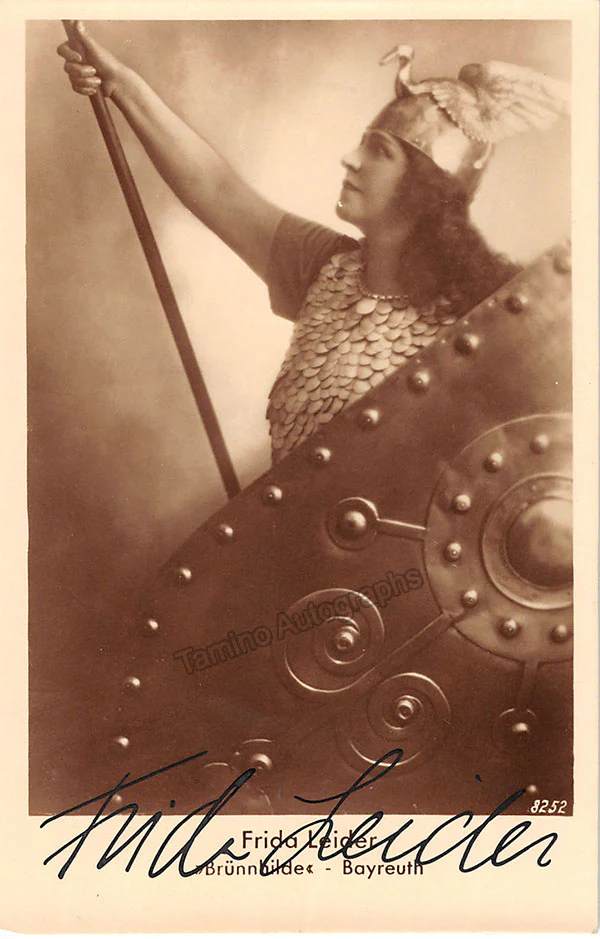 Leider, Frida - Various Autographs - Image 3