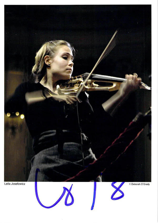 Josefowicz, Leila - Various Autographs - Image 2