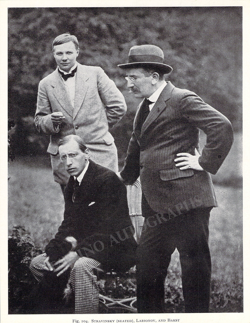 Bakst, Leon - Signed Card - Image 3