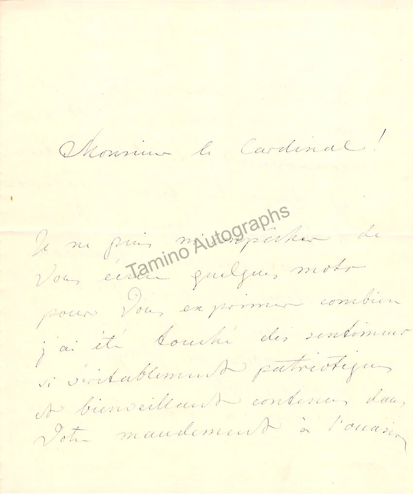 Leopold I of Belgium - Autograph Letter Signed