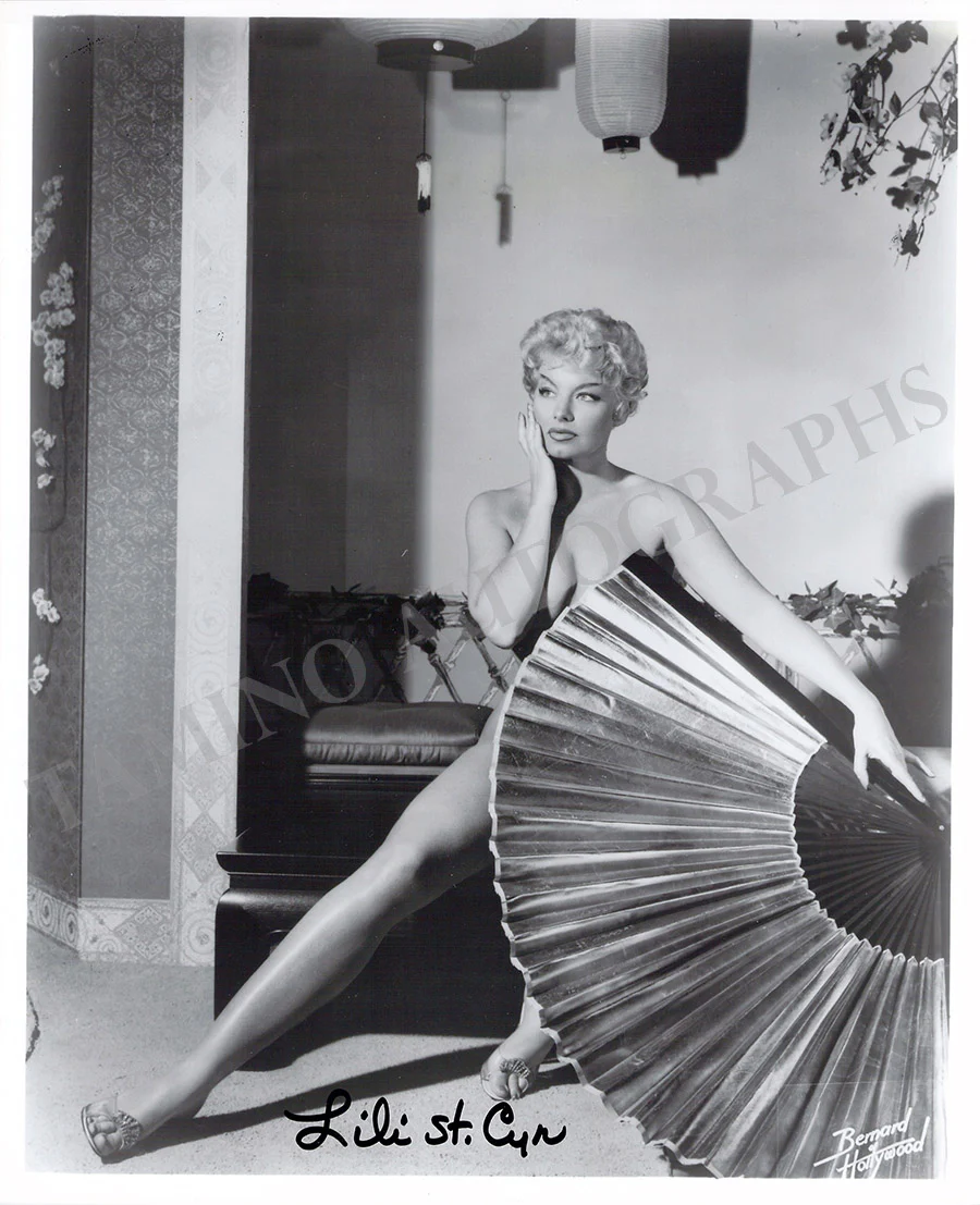 St. Cyr, Lili - Various Autographs