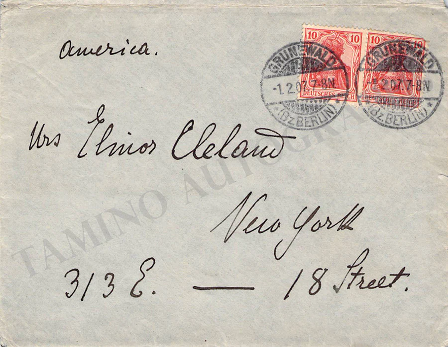 Lehmann, Lilli - Autographs Collection - Image 43