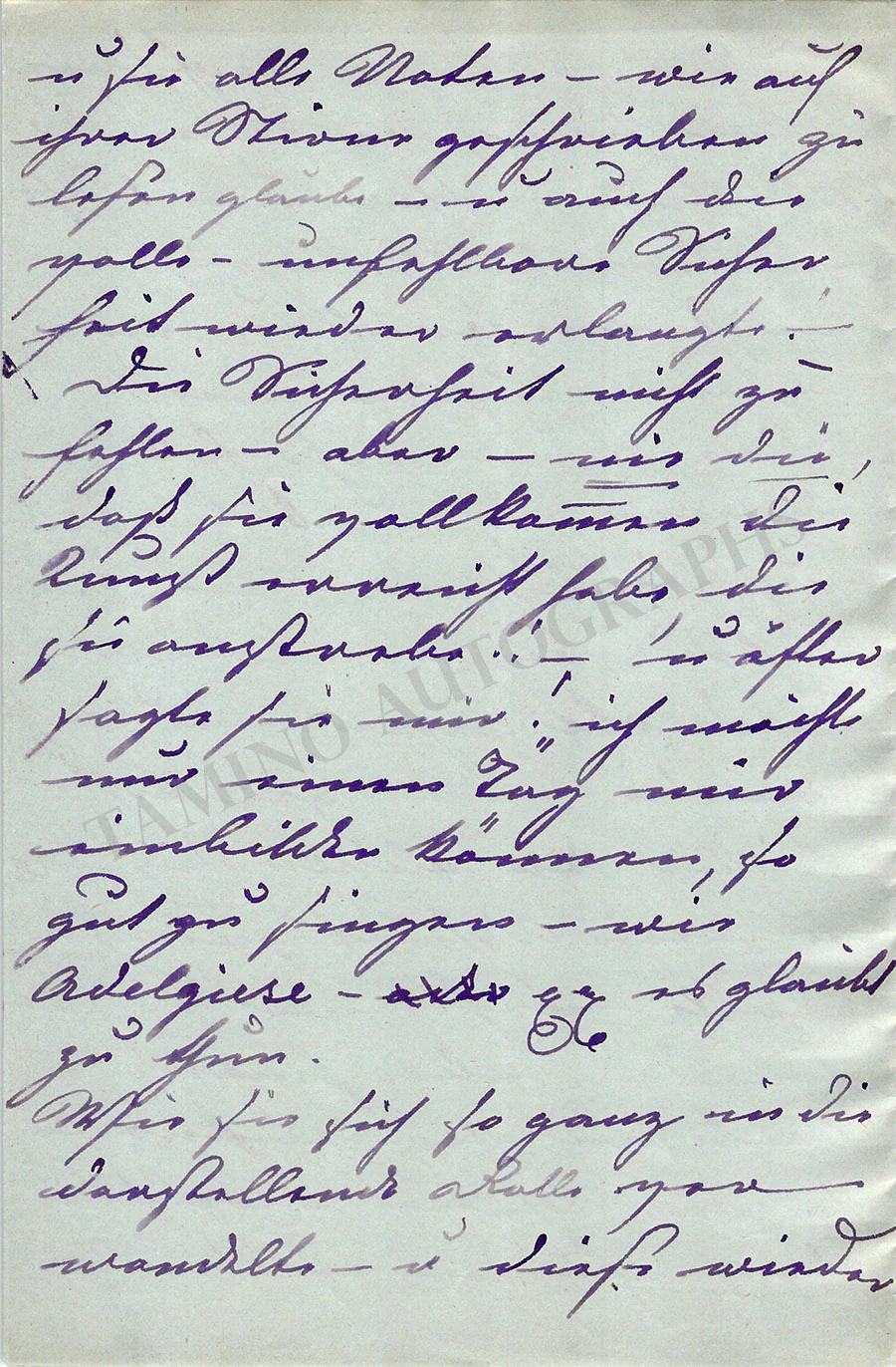 Lind, Jenny - Lot of 10 Autograph Letters Signed from friends and contemporaries - Image 110