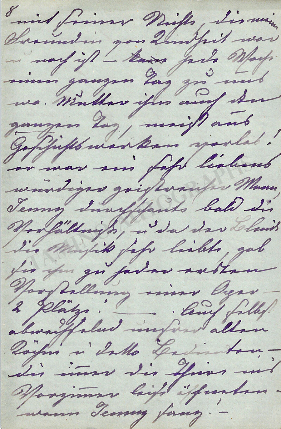 Lind, Jenny - Lot of 10 Autograph Letters Signed from friends and contemporaries - Image 121