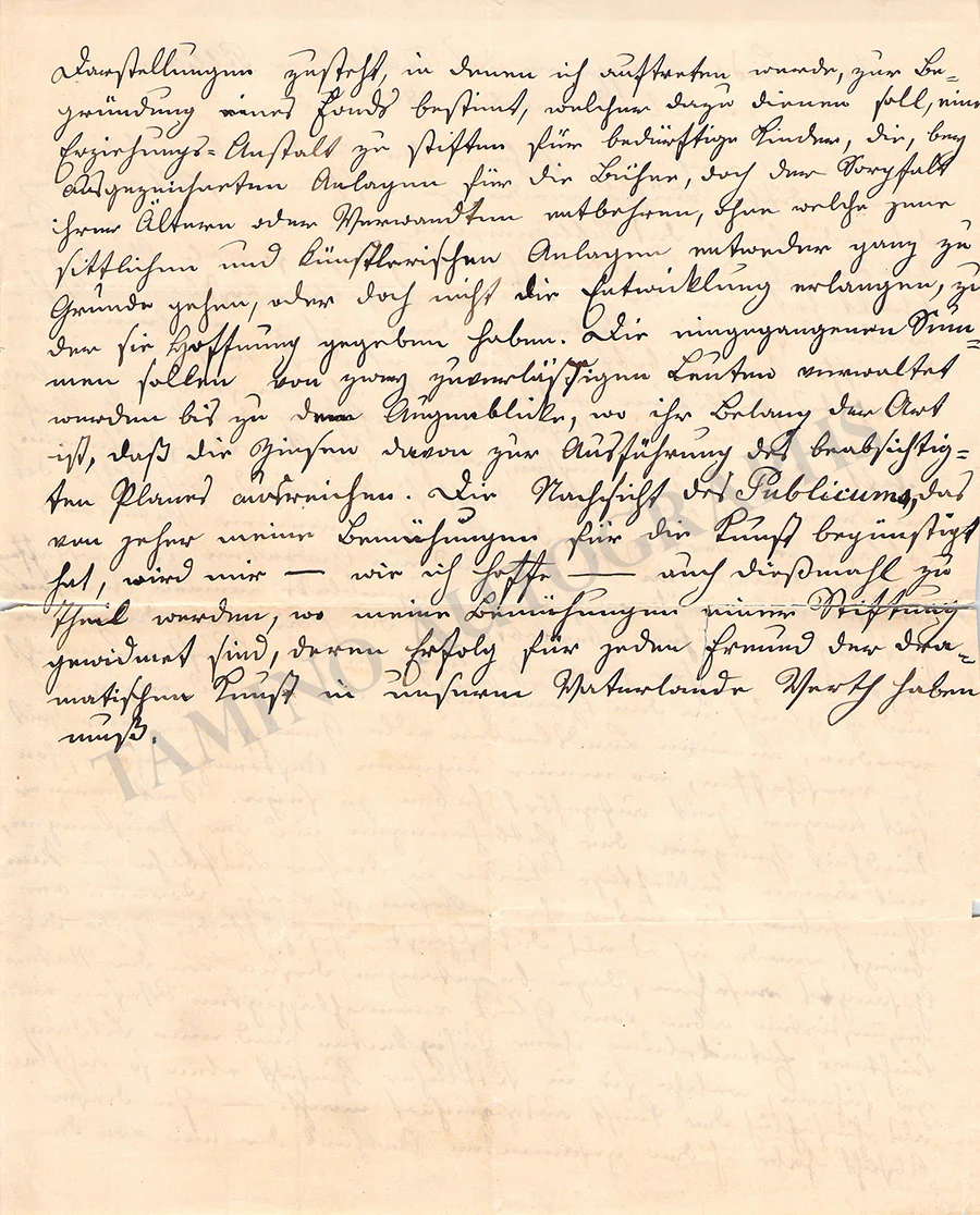 Lind, Jenny - Lot of 10 Autograph Letters Signed from friends and contemporaries - Image 23