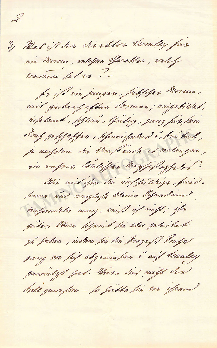 Lind, Jenny - Lot of 10 Autograph Letters Signed from friends and contemporaries - Image 28