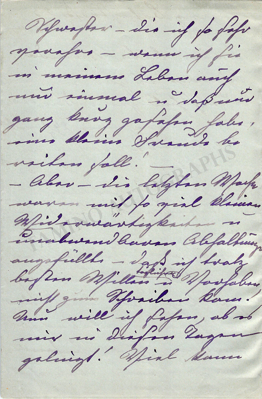 Lind, Jenny - Lot of 10 Autograph Letters Signed from friends and contemporaries - Image 94