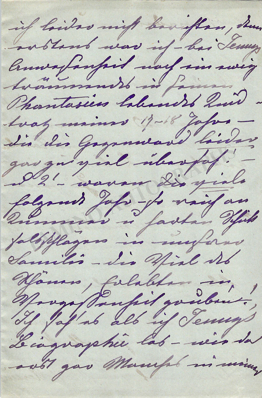 Lind, Jenny - Lot of 10 Autograph Letters Signed from friends and contemporaries - Image 95