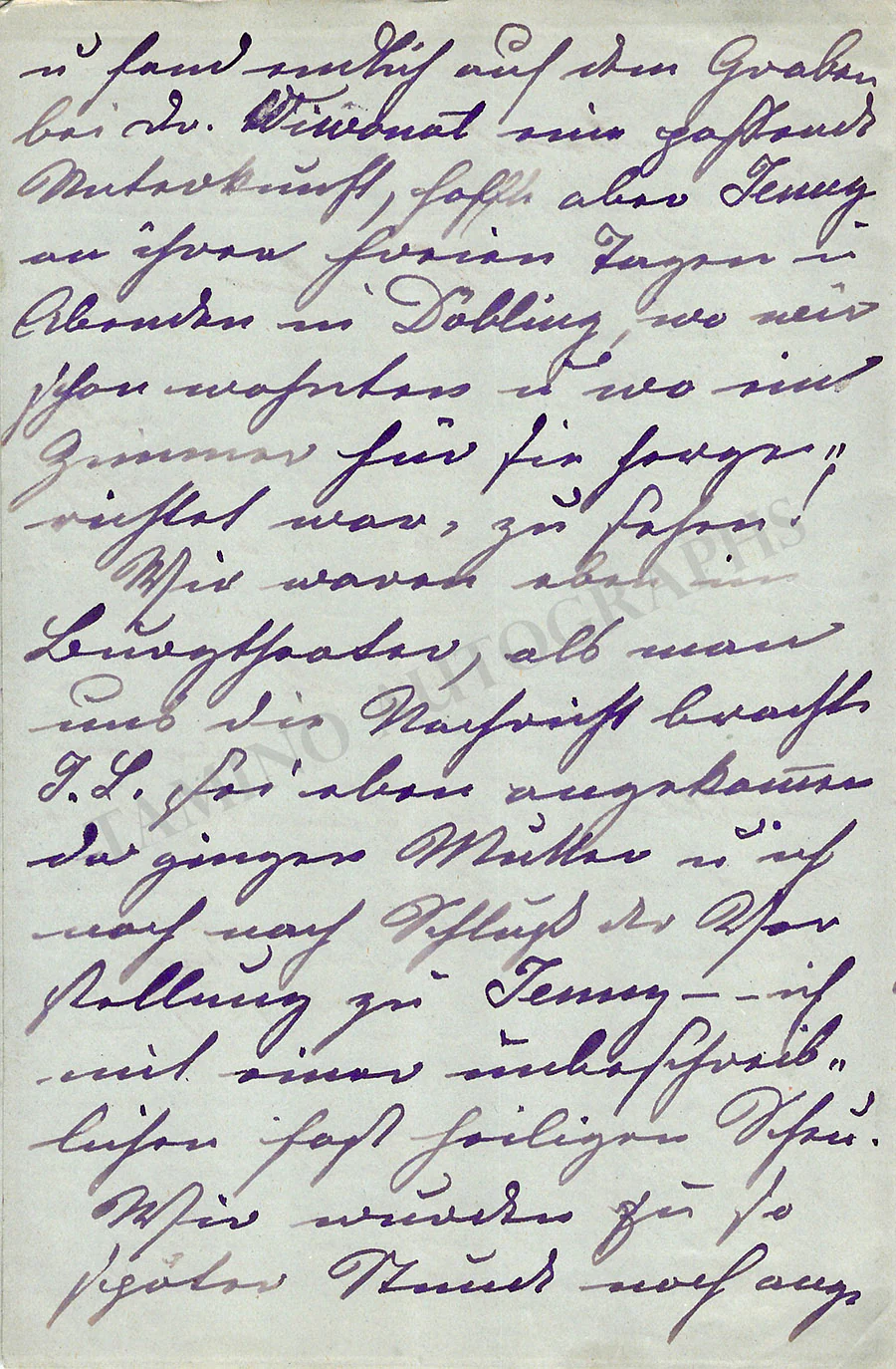 Lind, Jenny - Lot of 10 Autograph Letters Signed from friends and contemporaries - Image 98