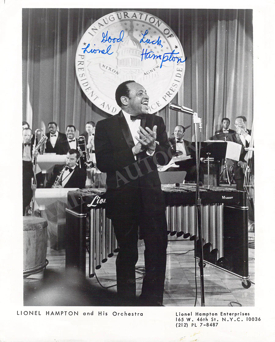 Hampton, Lionel - Signed Photograph