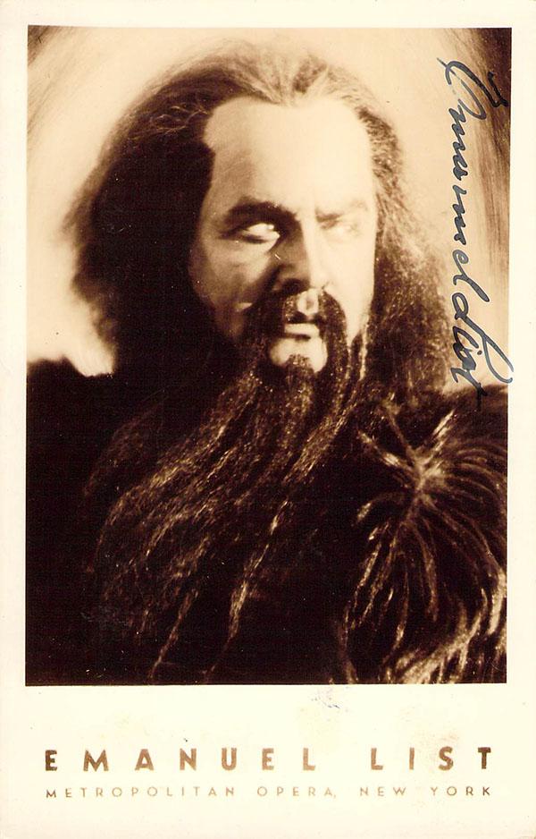 LIST, Emanuel (Various Autographs) - Image 11