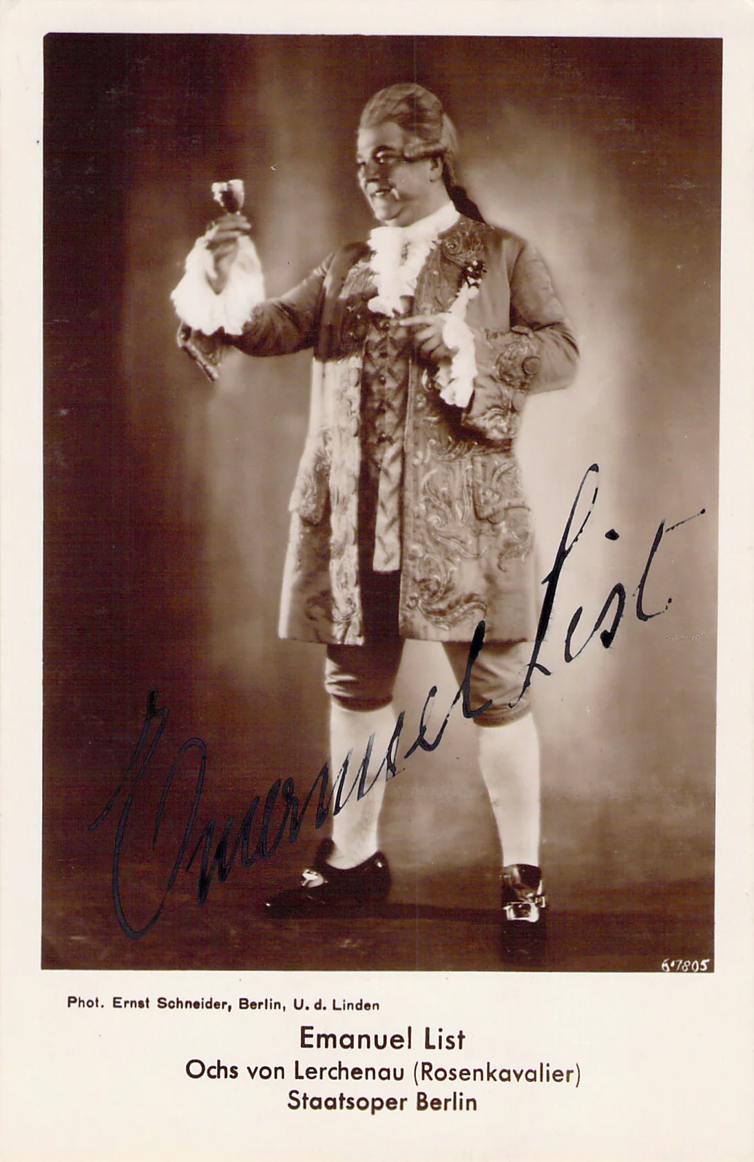 LIST, Emanuel (Various Autographs) - Image 18