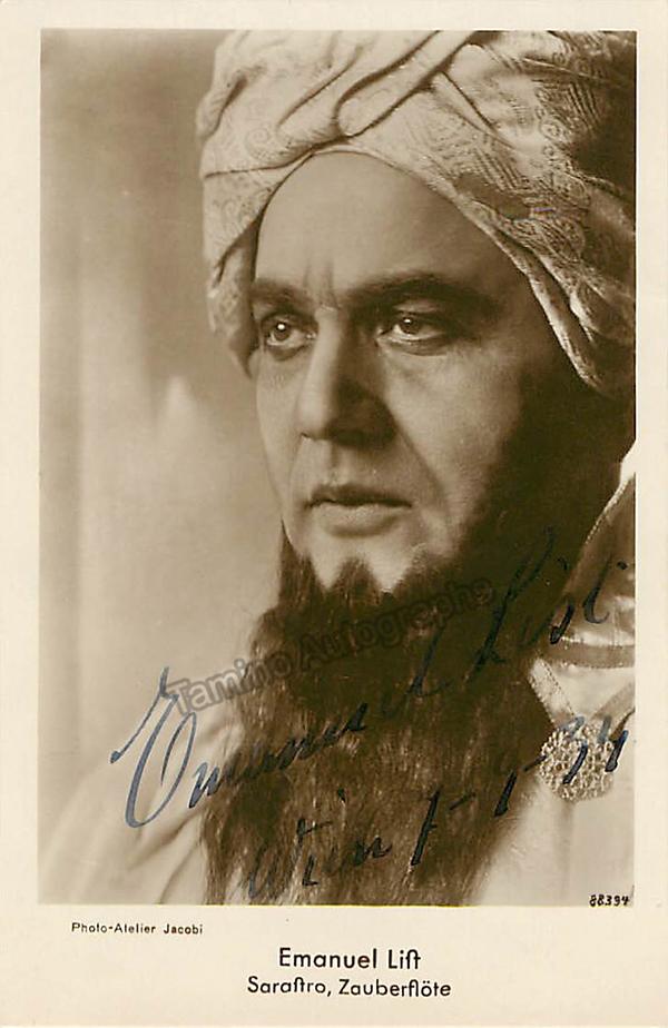 LIST, Emanuel (Various Autographs) - Image 3