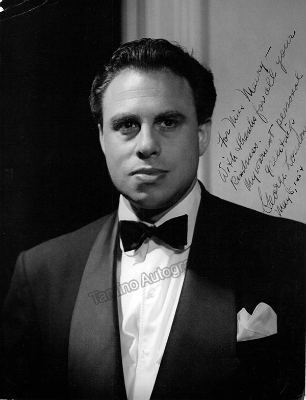 LONDON, George (Various Autographs) - Image 13