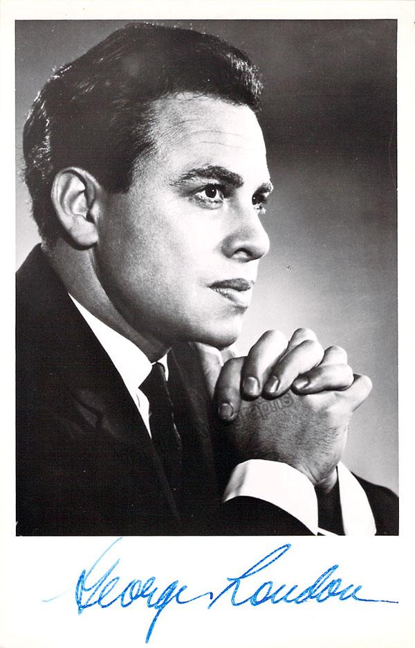 LONDON, George (Various Autographs) - Image 2