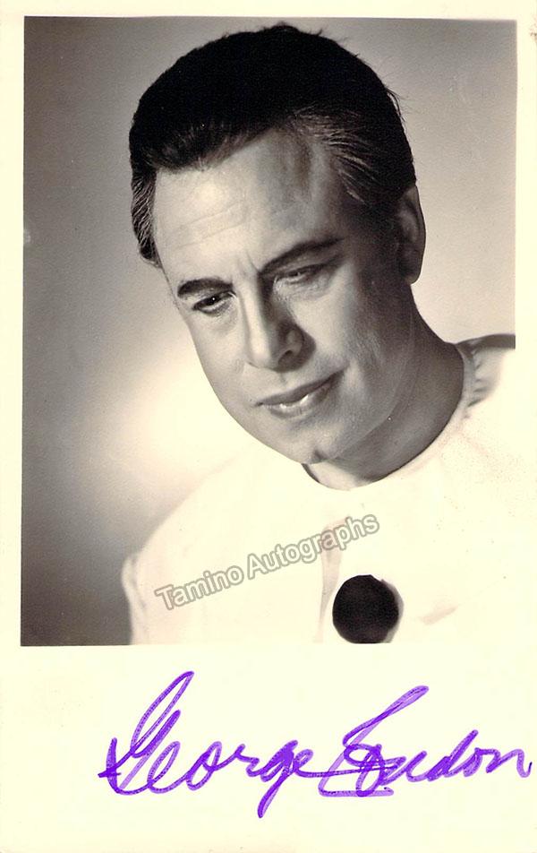 LONDON, George (Various Autographs) - Image 6