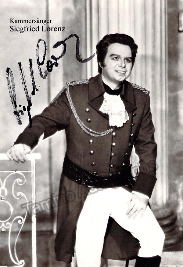 LORENZ, Siegfried (Various Autographs) - Image 3