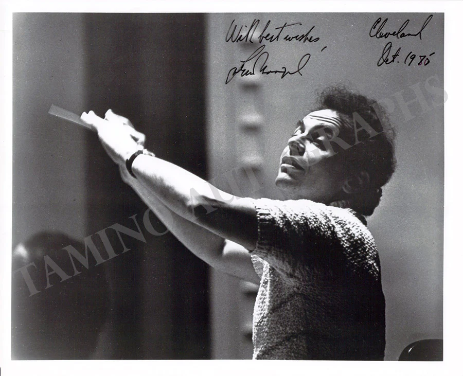 Maazel, Lorin - Various Autographs - Image 12