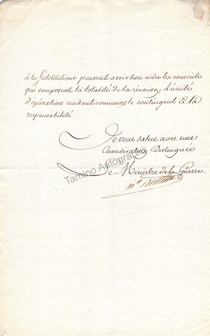 Berthier, Louis-Alexandre - Set of 7 Documents Signed - Image 4