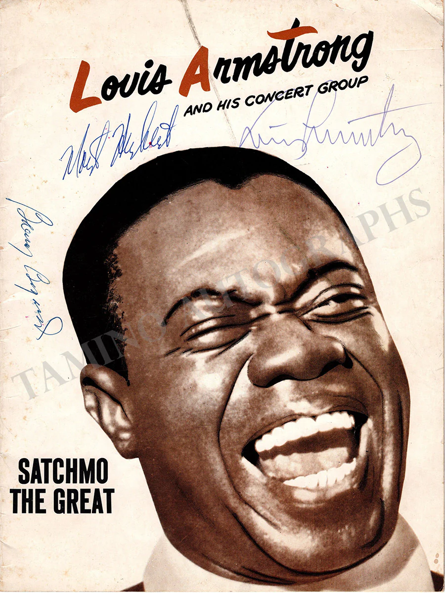 Armstrong, Louis & His Band - Signed Brochure - Image 2
