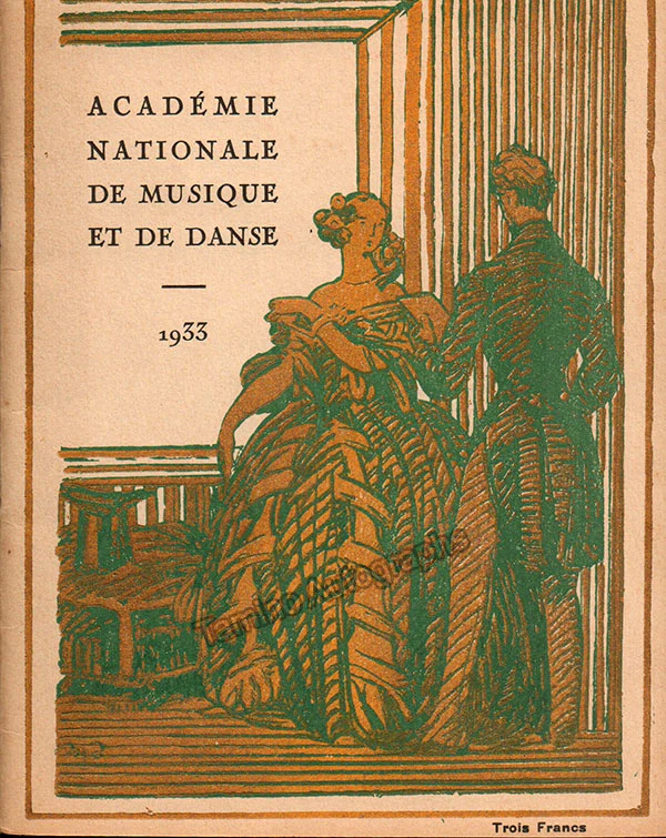 Luccioni, Jose - Popova, Ilka - Double Signed Program 1933 - Image 2
