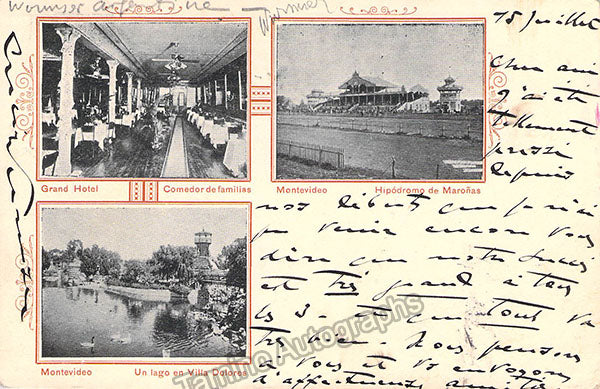 Wurmser, Lucien - Autograph Note Signed 1911